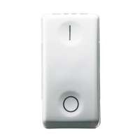 GEWISS System 102 2P kapcsoló moduláris 1M fehér beépített csavaros IP41 billentyű/gomb GEWISS - GW20503