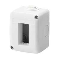 GEWISS System szerelvénydoboz 1M 1-egység függőleges szürke műanyag IP40 27Combi GEWISS - GW27001