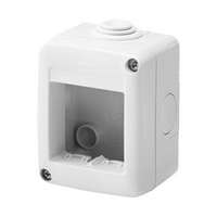 GEWISS System szerelvénydoboz 2M 1-egység függőleges szürke műanyag IP40 27Combi GEWISS - GW27002