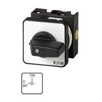 EATON Szakaszoló be-ki kapcsoló 20A 3P 5.5kW/400VAC-3 beépíthető fix fekete T0-2-1/E EATON - 024639