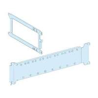 Schneider Szerelőlemez függőleges fix 4x3P ISFT160-hoz 550mmx 150mmx fém fehér 9001-RAL Prisma P Schneider - LVS03556