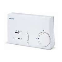 EBERLE Szobatermosztát analóg klímához komplett 5-30°C 1v 10A 230V falonkívüli fehér KLR-E 7012 EBERLE - 111771251100