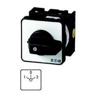 EATON Terhelés 1-0-2 átkapcsoló 1-pólus 20A 4kW/AC-3/400V előlapra T0-1-8210/E EATON - 012742