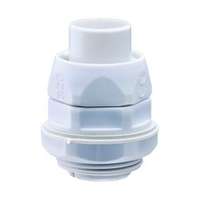 GEWISS Tömszelence d16mm-Diflex csőhöz UV-álló 22.5mm-átmérő PG16 egyenes IP54 szürke DF GEWISS - DX54417