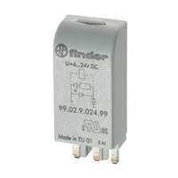FINDER Túlfeszültségvédő modul 110-240VAC 110-240VDC AC/DC LED 99.02.0.230.59 FINDER - 9902023059
