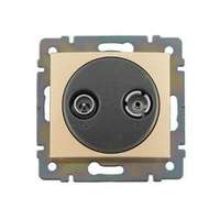 LEGRAND Valena antenna aljzat TV-R süllyesztett 2-kimenet MM-végzáró 10dB/860MHz elefántcsont LEGRAND - 774333