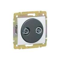 LEGRAND Valena antenna aljzat TV-R süllyesztett fehér 2-kimenet átmenő 14dB/860MHz LEGRAND - 774434