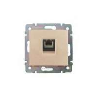 LEGRAND Valena telefon csatlakozó betét közp. fedéllel RJ11 műanyag elefántcsont LEGRAND - 774338