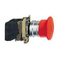 Schneider Vészgomba-nyomó komplett d22 1ny 1z süllyesztett 40mm-fej húzó nyugtázás Harmony XB4 Schneider - XB4BT845