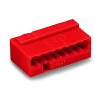 WAGO Vezetékösszekötő 8-pólus 6A 100V piros Micro WAGO - 243-808
