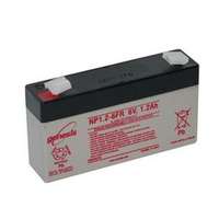 Genesis Zárt VLRA akkumulátor tűzálló ólom(száraz, AGM) 6V 1.2Ah F1 4,8 NP Genesis - NP1,2-6FR