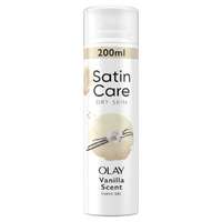 Gillette GILLETTE Satin Care With Olay Dry Skin Vanilla Cashmere Silk női borotvazselé 200ml