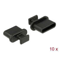 DELOCK DELOCK Porvédő USB Type-C female fogantyúval 10 db fekete