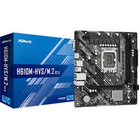 ASROCK ASROCK Alaplap S1700 H610M-HVS/M.2 R2.0 INTEL H610, mATX