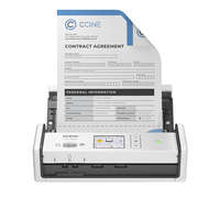 BROTHER Mobile szkenner ADS1800TC1, A4, 30 oldal/perc, USB/USB-C/Wifi ADF, duplex, 600dpi,