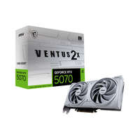 MSI COMPUTER MSI Videokártya PCI-Ex16x nVIDIA RTX 5070 VENTUS 2X WHITE 12GB DDR7 OC