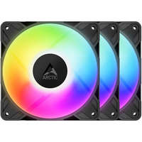ARCTIC ARCTIC COOLING Rendszerhűtő Ventilátor P12 Pro A-RGB PWM Fekete, 12cm (3-PACK)