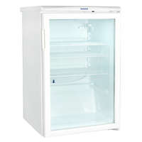 Snaigé Snaigé CD14SM-S3003CX üvegajtós fehér hűtőszekrény, 130 l, 85x56x60cm, Hőmérséklettartomány: -2... +14°C, LED, Acél külső, Automata leolvasztás
