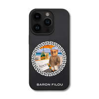 Baron Filou SS25 iPhone Case Baron Filou Greek-Style - Black