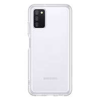 Samsung Samsung Galaxy A03s Clear Cover szilikon gyári tok, átlátszó (EF-QA038TTEGEU)