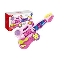 Huanger Huanger Interaktív játék gitár, rózsaszín/lila HE0502