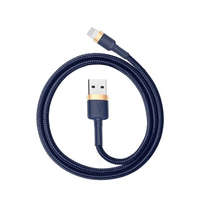 Baseus Baseus Cafule USB-Lightning töltőkábel, 1m, arany/sötétkék