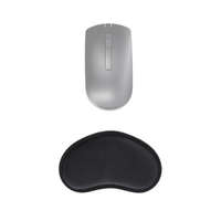 Utángyártott Ergonomikus / zselés egérpad csuklótámasszal, 130x78x25mm, fekete