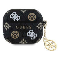 Guess Guess PU 4G Peony Charm Apple AirPods 3 tok, fekete