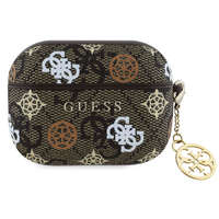 Guess Guess PU 4G Peony Charm Apple AirPods 3 tok, barna