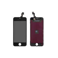 Apple Apple iPhone SE kompatibilis LCD kijelző érintőpanellel, OEM jellegű, fekete, Grade R