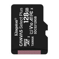 Kingston Kingston Canvas Select Plus microSDXC 128GB (Class 10), UHS-I memóriakártya adapter nélkül (SDCS2/128GBSP)