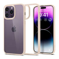 Spigen Spigen Ultra Hybrid Apple iPhone 14 Pro Max tok, Sand Beige, bézs