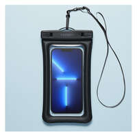 Spigen Spigen Aqua Shield A610 univerzális lebegő vízálló tok, fekete