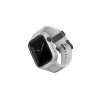 Uniq Uniq Monos Apple Watch 44/45mm hibrid szíj + tok, szürke