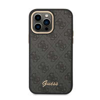 Guess Guess Metal Camera Outline Apple iPhone 14 Pro hátlap tok, fekete