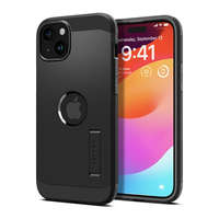 Spigen Spigen Tough Armor MagFit Apple iPhone 15 Plus tok, MagSafe, fekete