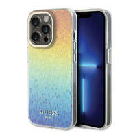 Guess Guess IML Faceted Mirror Disco Iridescent Apple iPhone 15 Pro hátlap tok, színes