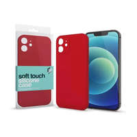 Xprotector Xprotector Soft Touch szilikon tok Slim Apple iPhone 15 Plus, piros