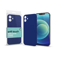 Xprotector Xprotector Soft Touch szilikon tok Slim Apple iPhone 15 Plus, sötétkék