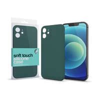 Xprotector Xprotector Soft Touch szilikon tok Slim Apple iPhone 15 Plus, sötétzöld