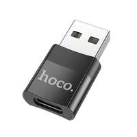 Hoco Hoco UA17 OTG adapter USB A - Type C, fekete