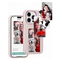 Utángyártott E-Ink okos telefontok, programozható NFC kijelzővel iPhone 15 Pro, rózsaszín