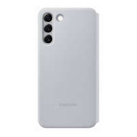 Samsung Samsung Galaxy S22+ LED View Cover, gyári flip tok, szürke, EF-NS906PJ Csomagolássérült