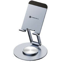 Forcell Forcell F-Grip Fold Stand 3 360 állítható / dönthető / összecsukható asztali tablet tartó, szürke