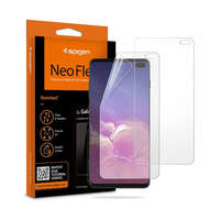 Samsung Spigen Neo Flex HD Samsung Galaxy S10+ hajlított kijelzővédő fólia, (2db előlapi)