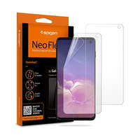 Samsung Spigen Neo Flex HD Samsung Galaxy S10 hajlított kijelzővédő fólia, (2db előlapi)