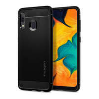 Spigen Spigen Rugged Armor Samsung A305 Galaxy A30 tok, Matte Black, fekete