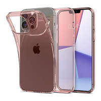 Apple Spigen Crystal Flex Apple iPhone 13 Pro Max Rose Crystal tok, rózsaszín-átlátszó