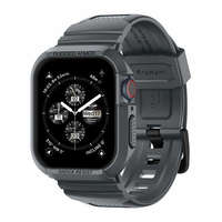 Spigen Spigen Rugged Armor Pro Apple Watch 9 / 8 / 7 45mm / SE (2nd / 1st Gen) / 6 / 5 / 4 44mm tok, sötétszürke
