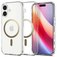 Spigen Spigen Ultra Hybrid MagFit Apple iPhone 17 tok, MagSafe, Clear Gold, átlátszó-arany